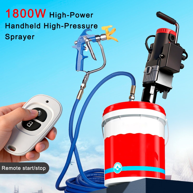 Diy Automation - Alat Semprot Tekanan Tinggi Portabel 1800W,