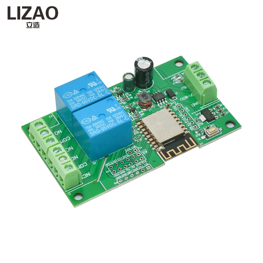 Relay 8 Channel Board - LIZAO 2/4/8 Saluran ESP8266 ESP-12F Modul