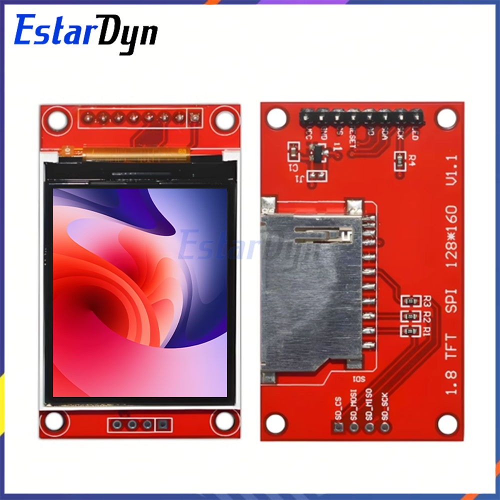 Layar LCD TFT ST7735S 1,8 inci - Home Automation Raspberry Pi ulasan dan harga