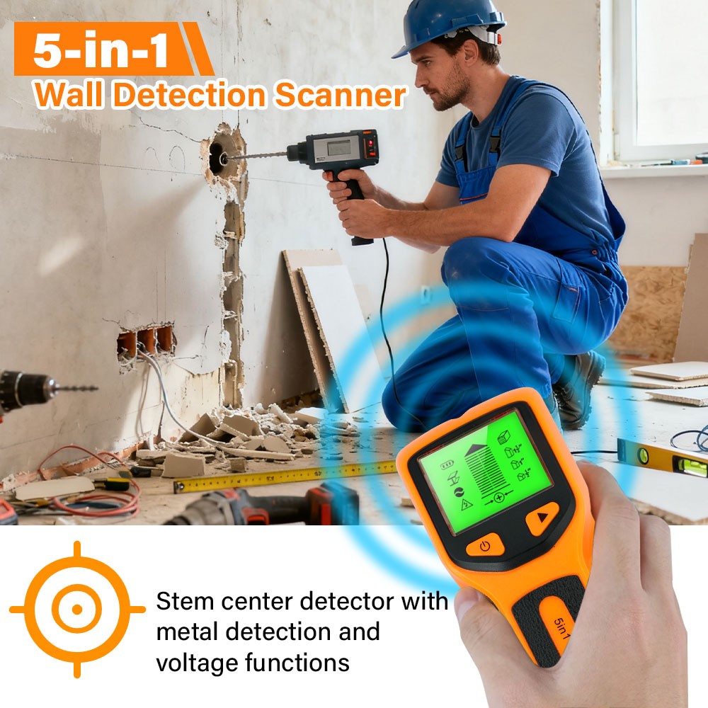 Detektor Dinding Digital 5 in  - Water Leak Detector Wired ulasan dan harga