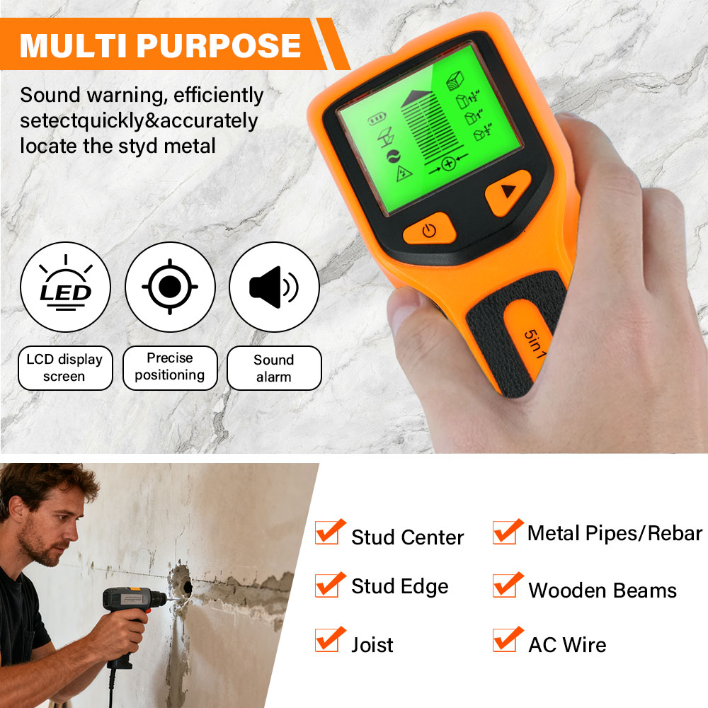 Detektor Dinding Digital 5 in  - Water Leak Detector Wired ulasan dan harga